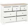 Broadway 3 Over 4 Chest in White