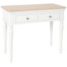 Broadway Dressing Table In White on a white background