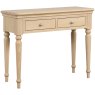 Broadway Dressing Table In Oak on a white background