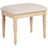 Broadway Stool In Oak on a white background