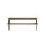 Heritage Editions Oak 2m Fixed Dining Table and 4 Upholstered Chairs