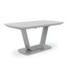 Stockholm 1.6m Extending Dining Table And 4 Chairs white background