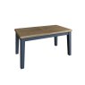 Heritage Editions Blue 1.8m Butterfly Extending Dining Table on a white background