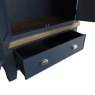 Heritage Editions Blue 2 Door Wardrobe on a white background