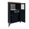 Heritage Editions Blue Drinks Cabinet on a white background