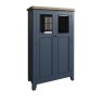 Heritage Editions Blue Drinks Cabinet on a white background