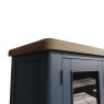 Heritage Editions Blue Drinks Cabinet on a white background