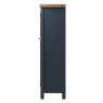 Heritage Editions Blue Drinks Cabinet on a white background