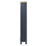 Heritage Editions Blue Large Bookcase on a white background