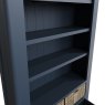 Heritage Editions Blue Large Bookcase on a white background