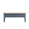 Heritage Editions Blue Large Coffee Table on a white background