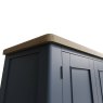 Heritage Editions Blue Large Larder Unit on a white background