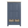 Heritage Editions Blue Large Larder Unit on a white background