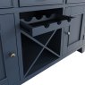 Heritage Editions Blue Large Sideboard on a white background