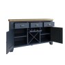 Heritage Editions Blue Large Sideboard on a white background