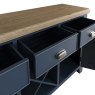 Heritage Editions Blue Large Sideboard on a white background