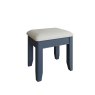 Heritage Editions Blue Stool on a white background