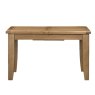 Manor Oak 1.5m Extending Dining Table on a white background