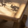Manor Oak 1.5m Extending Dining Table lifestyle close up image