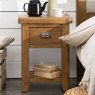 Manor Oak Bedside Cabinet lifestyle image
