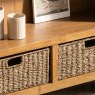 Manor Oak Large Bookcase lifestyle image