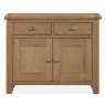 Manor Oak Narrow Sideboard on a white background