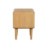 G Plan Winchester 2 Drawer Bedside Table on a white background
