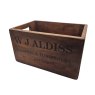 Norfolk & Co Large Vintage Aldiss Storage Crate Cutout