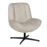 Como Accent Chair In Natural on a white background
