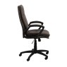 Breda Office Chair In Anthracite on a white background
