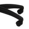 Breda Office Chair In Anthracite close up image on a white background
