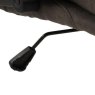 Breda Office Chair In Anthracite close up image on a white background