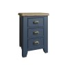 Heritage Editions Blue Large Bedside Cabinet on a white background