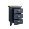 Heritage Editions Blue Large Bedside Cabinet on a white background