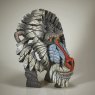 Edge Sculptures - Mandrill Bust Profile