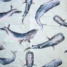 Yvonne Ellen Picnic Blanket Whales pattern design