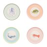 Yvonne Ellen Set Of 4 Melamine Dinner Plates Group shot