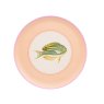 Yvonne Ellen Set Of 4 Melamine Dinner Plates Fish