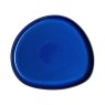 Denby Imperial Blue Organic Flat Platter top view