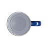 Denby Imperial Blue Ridged Mug top view