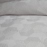 Serene Serene Grey Embossed Geo Duvet Set