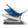 Tempur Ease 20 Mattress lifestyle image on a white background
