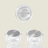 Cole & Mason Cole & Mason London Acrylic Mini Salt & Pepper Shaker Set