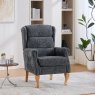 Nova Fireside Chair In Stormcloud lifestyle image