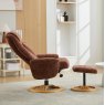 Aruba Chair And Stool Set In Copper Blush lifestyle image