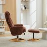 Aruba Chair And Stool Set In Copper Blush lifestyle image