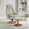 Aruba Chair And Stool Set In Frost lifestyle image