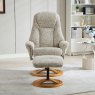 Aruba Chair And Stool Set In Frost lifestyle image