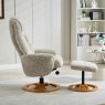 Aruba Chair And Stool Set In Frost lifestyle image