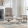 Denver Chair And Stool Set In Chacha Oat lifestyle image